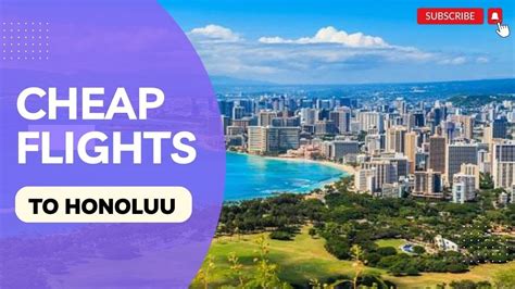 when are the cheapest flights to honolulu